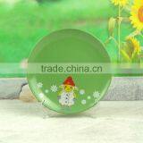 Ceramic Type Children Plate With Cartoon Decal and Soild Color thumbnail-1