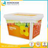 Clear Hard Plastic Cup for Peanut Butter Tub, Disposable Sauce Container thumbnail-1