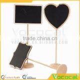 10 Pcs Mini Wood Blackboard Chalkboard Easel With Stand And Sturdy Thick Base thumbnail-6