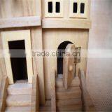 Wood Villa Building Kids Wood Building Kits Miniature Building Wood Prefab Building for Sale thumbnail-6