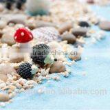 Cy307 Miniature DIY Fairy Garden Accessories 3pcs/set,two Hedgehog and One Mushroom thumbnail-4