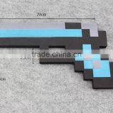 Mosaic Eva 8 Bit Pixelated Foam Gun Toy 10" for Child thumbnail-1