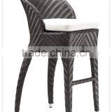 Modern Outdoor Rattan Patio Bar Chair thumbnail-1