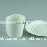 New Bone China Ceramic Jumbo Tea Cup and Saucer, Porcelain Cheap Coffee Cups thumbnail-4