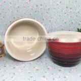 Stocked Kitchenware Bakeware Bowl ,ceramic Soup Bowl for Microwave Oven thumbnail-2