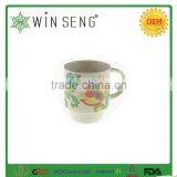 Colorful Dinnerware Ceramic Coffee Mug With Ring