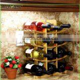 Wholesale 12-Bottle Natural Bamboo Wine Rack/Bamboo Antique Wine Rack /Homex_Factory thumbnail-2