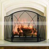 Fireplace 3-panel Folding Screen thumbnail-2