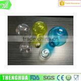 Hot Selling 50ml Mini Light Bulb Shaped Aluminum Lid Clear Plastic Candy Jars thumbnail-1