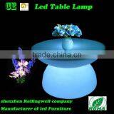 80*80*50cm Waterproof Plastic Outdoor Use Lighting Led Glowing Bar Table With Remote Control thumbnail-4