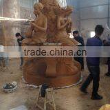 Outdoor Garden Decoration Metal Craft Water Large Bras Water Fontain thumbnail-5