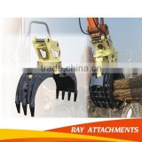 factory promotional price excavator small hydraulic log grab