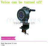 Army Green LK-100 Type 110decible Folding Handle Hand Operated Sirens,Manual Operated Alarm thumbnail-4