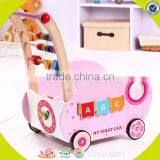 Wholesale Fashion Wooden New Model Baby Walker Wooden New Model Baby Walker W16E036 thumbnail-3