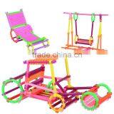 Hot Wholesale Customized Plastic Toys Games Building Blocks Set for Kids thumbnail-3