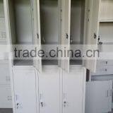 Metal Six-door Locker With One Shelf for Storage thumbnail-2