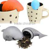 The Silicone Shark Shape Tea Infuser Maker Set Cup Decor Tea Bag Strainer Filter thumbnail-2