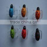 Garden Ladybug Shape Plant Support Colored Plastic Stick Clip.Garden Ornaments thumbnail-1