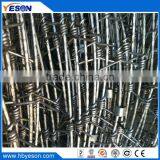 anti-corrosion galvanized barbed wire/PVC PE coated barbed wire