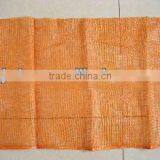 Recycled Plastic Mesh Bag ,Vegetable Plastic Leno Mesh Bag With String