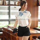 Factory Wholesale Silk Blouse Models,model Simple Blouse,satin Blouse thumbnail-6