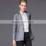 2016 Office Ladies Suits Slim Cut Ladies Tuxedo Pant Suit thumbnail-4