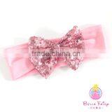 2016 Cotton Hairband Childrens Hair Bows Top Baby Headband thumbnail-5