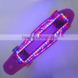 HSJ259 Factory Sales LED Skateboard Fish Board Customize Design for Kids and Adults thumbnail-3