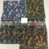 Fashion USA Lady Winter Fall Cheaper Camo Tassel Jacquard Scarf 100%viscose in Stock. thumbnail-6
