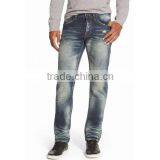 Biker Jeans Fashion Denim Trousers(LOTK065) thumbnail-2