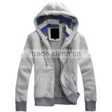 Wholesale Windproof Fleece Zipper Hoodie thumbnail-1