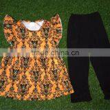 Silk Milk Summer Children Sleeveless Outfit With Chicken Prints Back to School Sets thumbnail-1