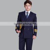Custom 2016 High Quality New Fashion Cool Formal Aircraft Commander Pilot Uniforms Wholesale for Sale thumbnail-3