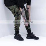 Mens Fashion Camo/camouflage Military Jogger Pants With Leather Drawstring thumbnail-3