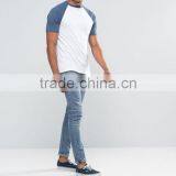 T-Shirt With Contrast Raglan Sleeves thumbnail-1