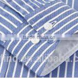 Yiwu Direct Factory Customise Stripe Pattern Men's Long Sleeve Uniform Shirt With 100% Cotton Oxford thumbnail-4