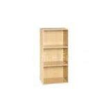 Artistic 3 Tires Wooden Cube Bookcases Flat Packing 0.7mm Steel Tube DX-4386 thumbnail-1