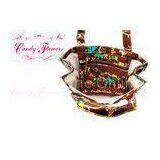 Customizable Reusable Shopping Bags Eco Friendly Flower Gift Tote Bags thumbnail-1