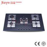 90cm 5 Burner Gas Stove Tempered Glas Built-in GAS STOVE/GAS HOB/GAS COOKTOP