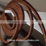 Flat leather cord