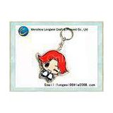 Engraved Logo Coin Holder Acrylic Keychain As Souvenir And Promotion Gift