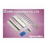 One Row 2.54mm Pitch Connectors Tin Plated Contact 2510 Series