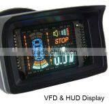 Car Sensor System With 4 Rear Eyes Car HUD Parking