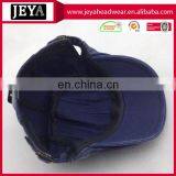 Fashion Washed Denim Cap Cotton Duckbill Hat With no Logo thumbnail-4