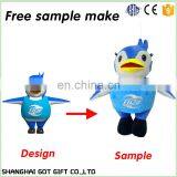 Customized Plush Toys Custom Services to Enterprise Mascot Dolls Can Print Logo thumbnail-6