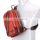 Practical Trendy Fishing Mens Leather Sling Bag thumbnail-2