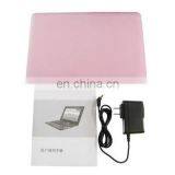 10.1 Inch Windows CE 7.0 OS Notebook Computer With WIFI and RJ45 Port, Support SD / MMC Card, CPU: VIA WM8850, 1.2GHZ(Pink) thumbnail-5