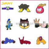 Custom Sliver Plated Metal Soft Enamel Baltic Tours Lapel Pin With Safety Pin thumbnail-4