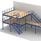 Attic Racking; Rack Mezzanine; Vertical storage of three-dimensional space