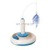 Electronic Feather Cat Toy Cat Teaser Interactive Ball Toy for Cat Playing thumbnail-1